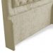 Cabeceira Casal Isa 140cm Para Cama Box Suede Amassado Bege - DS Móveis