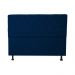 Cabeceira Casal Juliana 140cm Para Cama Box Suede Azul Marinho - DS Estofados