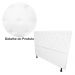 Cabeceira Casal Juliana 140cm Para Cama Box Suede Branco - DS Estofados