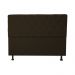 Cabeceira Casal Juliana 140cm Para Cama Box Suede Marrom - DS Estofados
