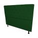 Cabeceira Casal Juliana 140cm Para Cama Box Suede Verde - DS Estofados