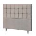 Cabeceira Casal Parma 140cm Para Cama Box Suede Bege - DS Estofados