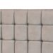 Cabeceira Casal Parma 140cm Para Cama Box Suede Bege - DS Estofados