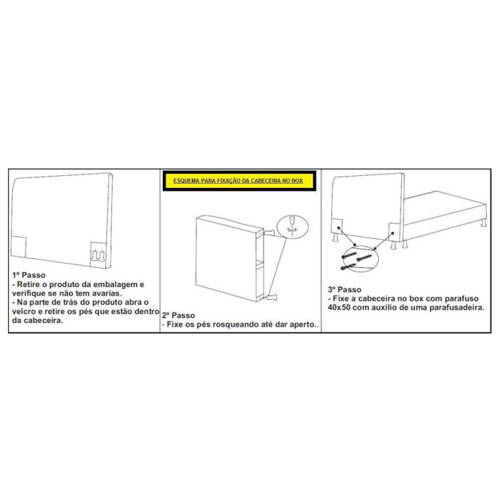 Cabeceira Casal Queen 160 Cm Para Cama Box Lady Napa Branco - DS Estofados