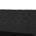 Cabeceira Casal Queen160cm Para Cama Box Ravena Napa Preto - DS Estofados