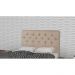 Cabeceira Casal Queen160cm Para Cama Box Ravena Suede  Bege - DS Estofados