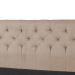 Cabeceira Casal Queen160cm Para Cama Box Ravena Suede  Bege - DS Estofados