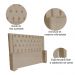Cabeceira Estofada Para Cama Box Casal Emma Suede Cappuccino - DS Estofados