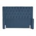 Cabeceira Estofada Para Cama Box Solteiro Emma Suede Azul Royal - DS Estofados