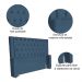 Cabeceira Estofada Para Cama Box Solteiro Emma Suede Azul Royal - DS Estofados