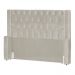 Cabeceira Estofada Para Cama Box Solteiro Emma Suede Bege - DS Estofados