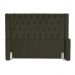 Cabeceira Estofada Para Cama Box Solteiro Emma Suede Marrom - DS Estofados