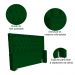 Cabeceira Estofada Para Cama Box Solteiro Emma Suede Verde - DS Estofados