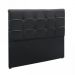 Cabeceira Painel De Casal 140cm Para Cama Box Clean Napa Preto - DS Móveis