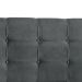Cabeceira Painel De Casal 140cm Para Cama Box Clean Suede Cinza - DS Móveis
