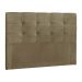 Cabeceira Painel De Casal Queen 160cm Para Cama Box Clean Suede Bege - DS Móveis