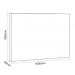 Cabeceira Painel De Casal Queen 160cm Para Cama Box Clean Suede Cinza - DS Móveis