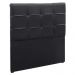 Cabeceira Painel De Solteiro 90cm Para Cama Box Clean Napa Preto - DS Móveis