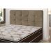 Cabeceira Painel De Solteiro 90cm Para Cama Box Clean Suede Bege - DS Móveis