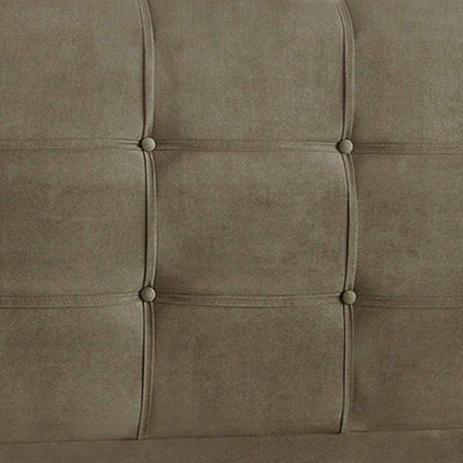 Cabeceira Painel De Solteiro 90cm Para Cama Box Clean Suede Bege - DS Móveis