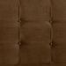 Cabeceira Painel De Solteiro 90cm Para Cama Box Clean Suede Marrom - DS Móveis