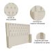 Cabeceira Para Cama Box Casal Emma Luxo Veludo Bege - DS Estofados