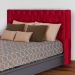 Cabeceira Para Cama Box Casal Emma Luxo Veludo Vermelho  - DS Estofados