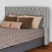 Cabeceira Para Cama Box Casal Queen Emma Linho Bege - DS Estofados