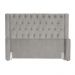 Cabeceira Para Cama Box Casal Super King Emma Linho Bege - DS Estofados