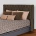 Cabeceira Para Cama Box Casal Super King Emma Linho Cacau - DS Estofados