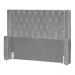 Cabeceira Para Cama Box Casal Super King Emma Linho Cinza - DS Estofados