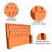Cabeceira Para Cama Box Solteiro  Emma Luxo Veludo Terracota - DS Estofados