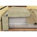 Cabeceira Pietra Casal 140 Cm Com Baú Interno Suede Bege - DS Estofados