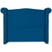 Cabeceira Sienna Super King Luxo Suede Azul Royal 