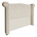 Cabeceira Sienna Super King Luxo Suede Bege 