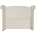 Cabeceira Sienna Super King Luxo Suede Bege 