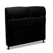 Cabeceira Solteiro 0,90cm Para Cama Box Colombia Suede Animale Preto - DS Estofados