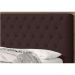 Cabeceira Solteiro 0,90cm Para Cama Box Lady Suede Marrom - DS Móveis
