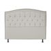 Cabeceira Solteiro 90cm Para Cama Box Diana Suede Bege - DS Estofados