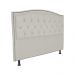 Cabeceira Solteiro 90cm Para Cama Box Diana Suede Bege - DS Estofados