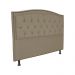 Cabeceira Solteiro 90cm Para Cama Box Diana Suede Capuccino - DS Estofados