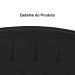 Cabeceira Solteiro 90cm Para Cama Box Diana Suede Preto - DS Estofados