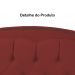 Cabeceira Solteiro 90cm Para Cama Box Diana Suede Vermelho - DS Estofados