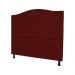 Cabeceira Solteiro 90cm Para Cama Box Greta Suede Bordô - DS Estofados