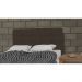 Cabeceira Solteiro 90cm Para Cama Box Luna Napa Marrom - DS Estofados