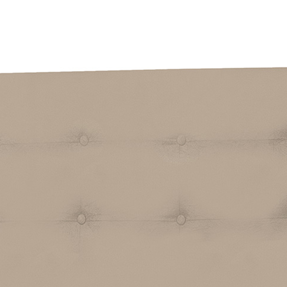 Cabeceira Solteiro 90cm Para Cama Box Luna Suede Bege - DS Estofados