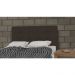 Cabeceira Solteiro 90cm Para Cama Box Luna Suede Marrom - DS Estofados