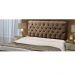 Cabeceira Solteiro 90cm Para Cama Box Sofia Suede Marrom - DS Estofados