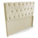 Cabeceira Solteiro Bela 90cm Para Cama Box Suede Bege - DS Móveis