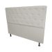 Cabeceira Solteiro Juliana 90cm Para Cama Box Suede Bege - DS Estofados